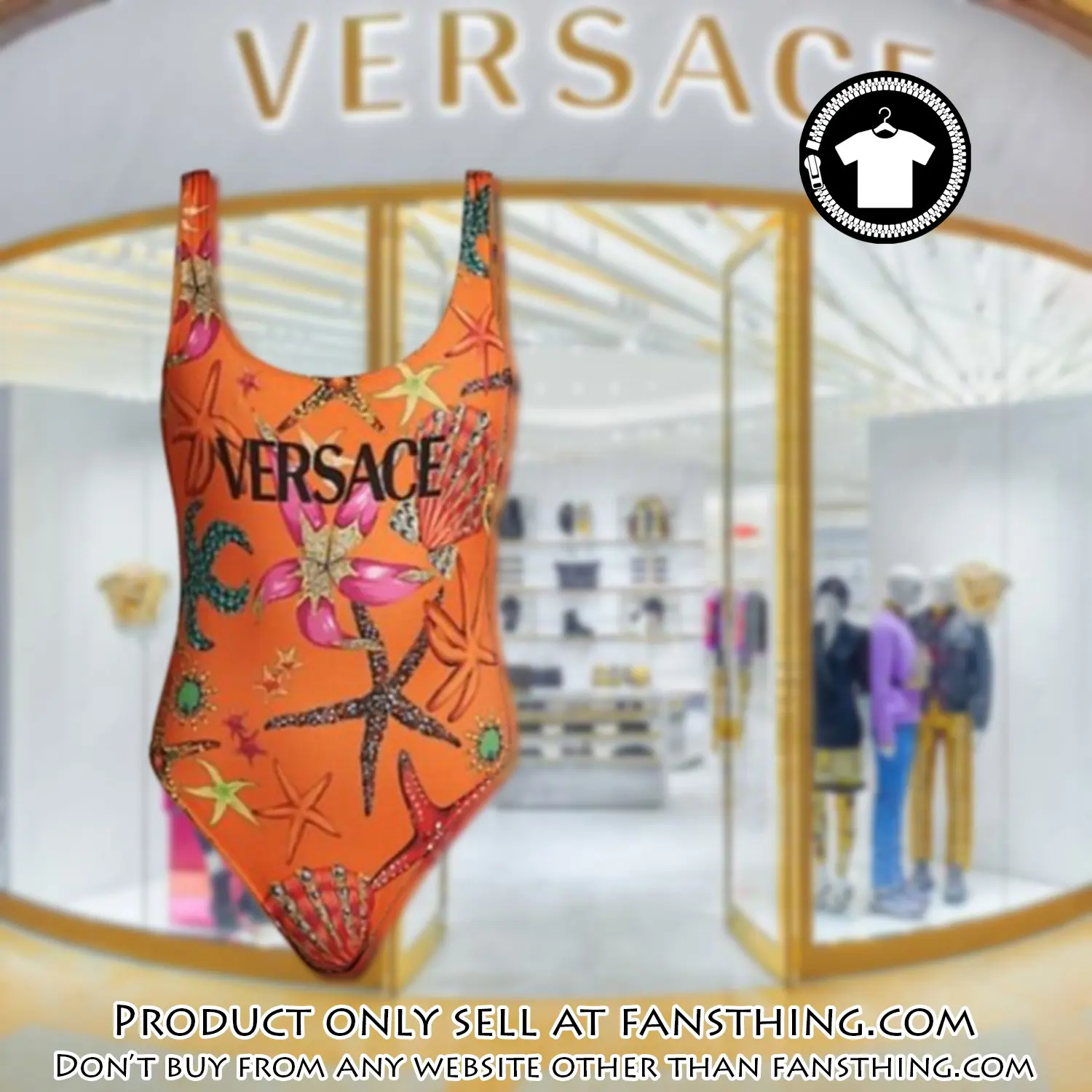 Versace swimwear beachwear one piece swimsuit osw1076 fst0712730